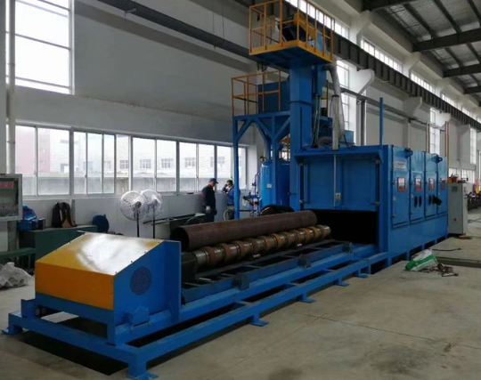 南平喷砂机在管道除锈中的现场施工应用