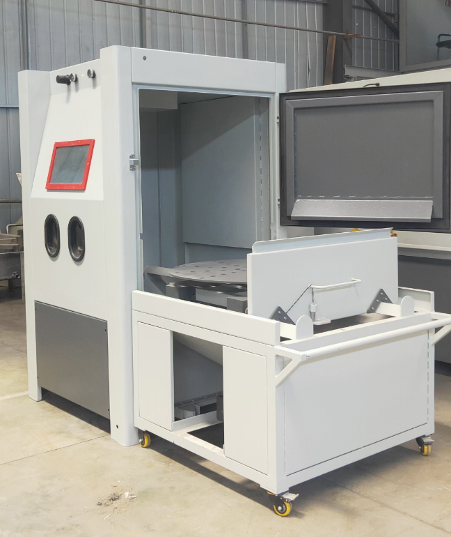 南平箱式喷砂机 适合小工件批量处理