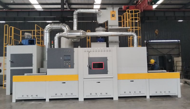 南平输送式喷砂机 适配流水线生产需求